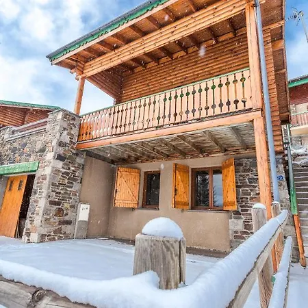 Chalet Pistes 5 Mn A Pied, Quartier Calme Pres De Piece Repas Et Salon 40 M2